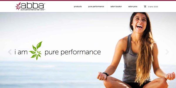 ABBA mobile adaptive wordpress web design