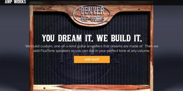 Denver Amp Works Website Design Branding