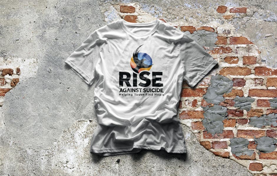 Logo Design for Rise Against Suicide